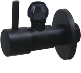 Best-Design Nero hoekstopkraan Solara 3/8" x 10 mm mat zwart