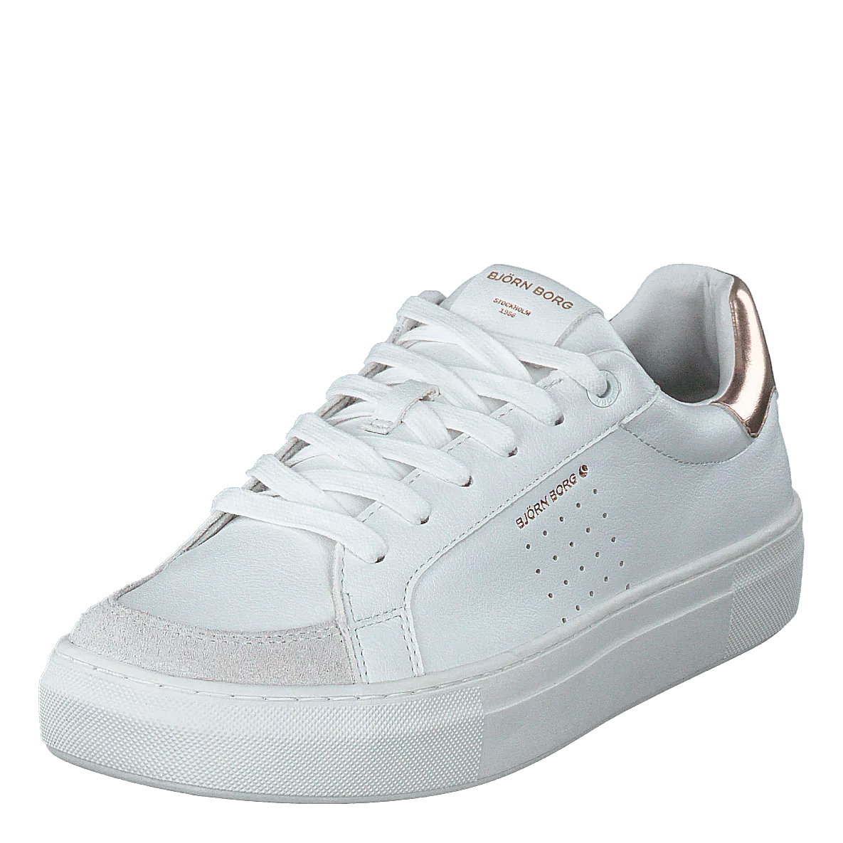 BJöRN BORG SCHOENEN T1600 BSC MET W WHITEROSE GOLD