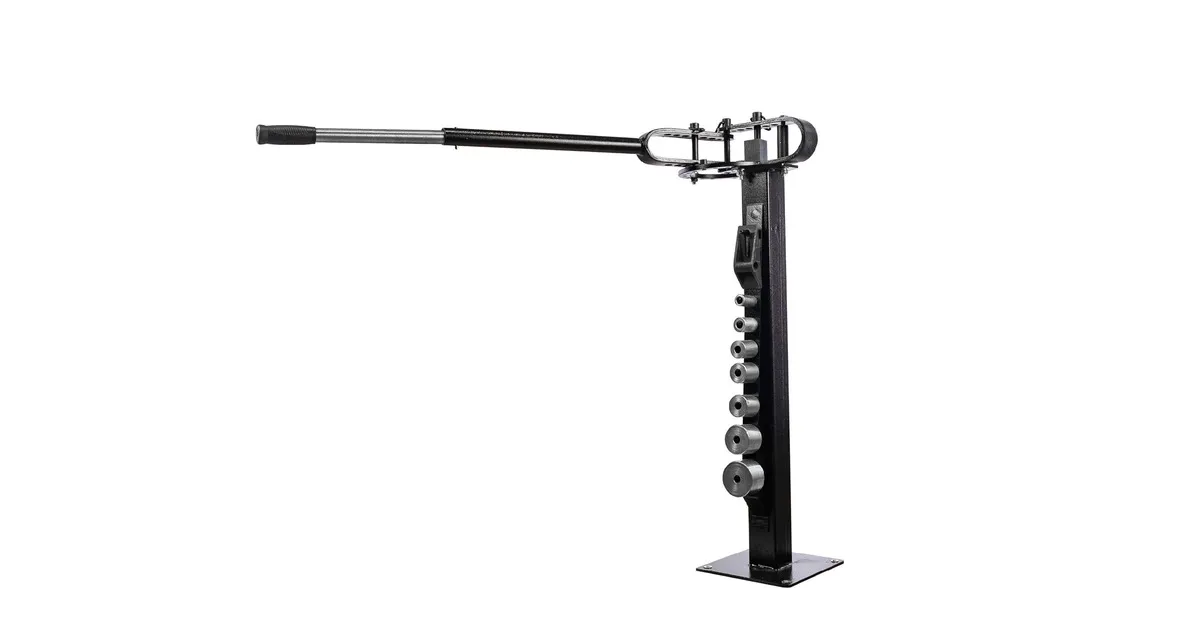 Buigtoestel voor plat en rond tot 180° inclusief 8 plooirollen en onderstel MW Tools