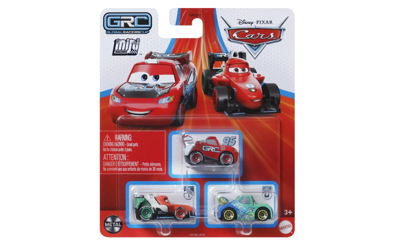 Cars Mini Racers set van 3 auto's