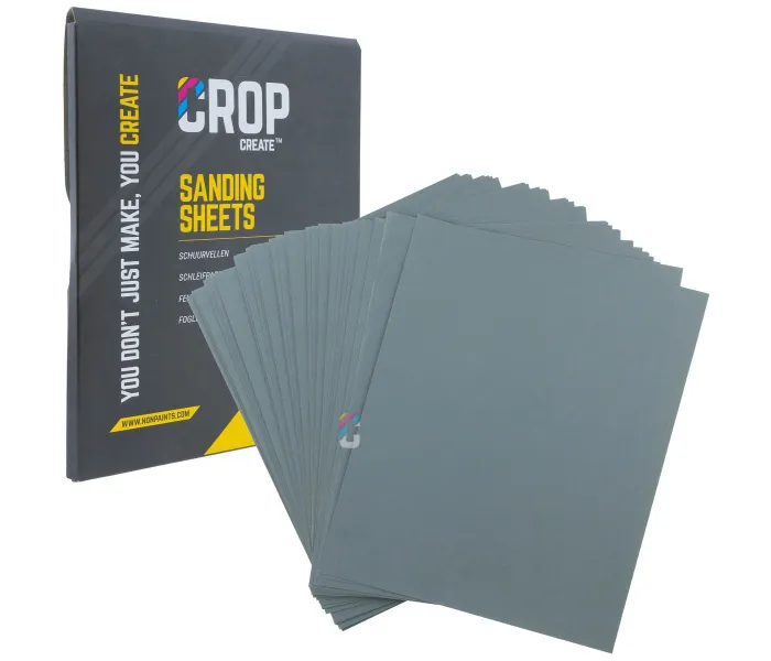 CROP SCHUURPAPIER KORREL 180  230X280MM  50 STUKS