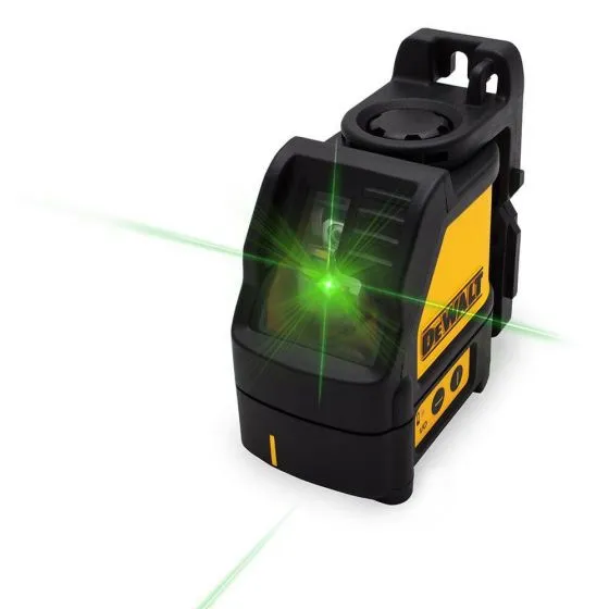 DeWalt DW088CG Zelfnivellerende groene kruislijnlaser