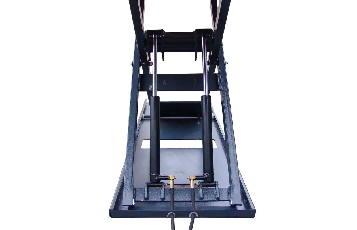Elektrische motor schaarlift 600kg 2200x780mm laag model 75mm MW Tools