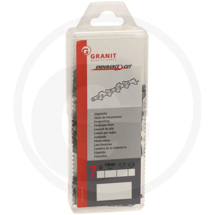 Endurance cut zaagketting haakse zaagtand - steek 3/8' 1,5mm 71 schakels