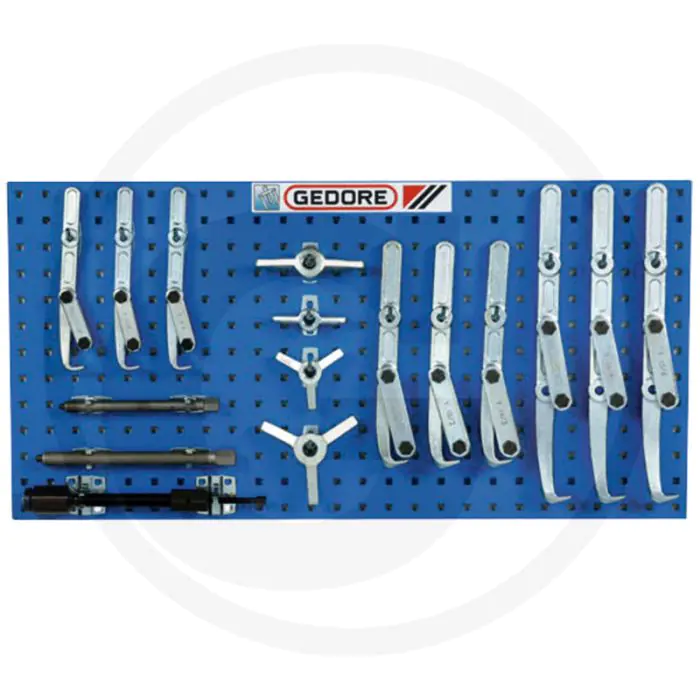 GEDORE GEDORE TREKKERSET VOOR LANDBOUW EN BOUWMACHINE 34DELIG  SPANBREEDTE 90280MM, SPANDIEPTE 100390MM
