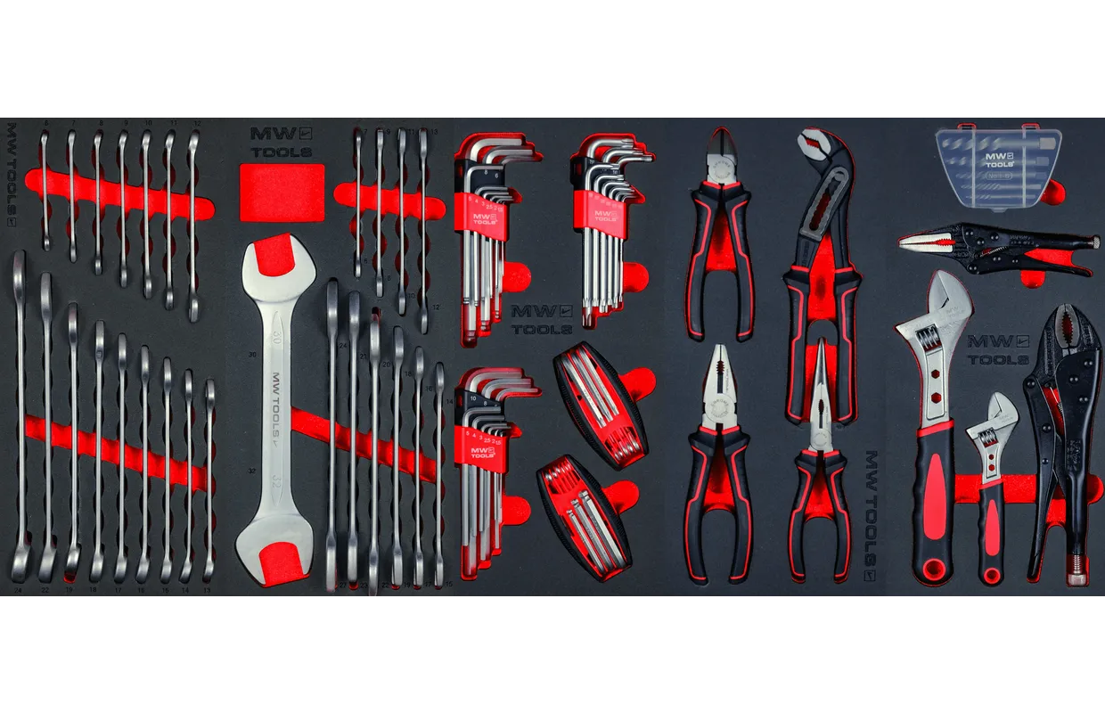 GEVULDE BREDE, WITTE GEREEDSCHAPSWAGEN XL 514DELIG MW TOOLS