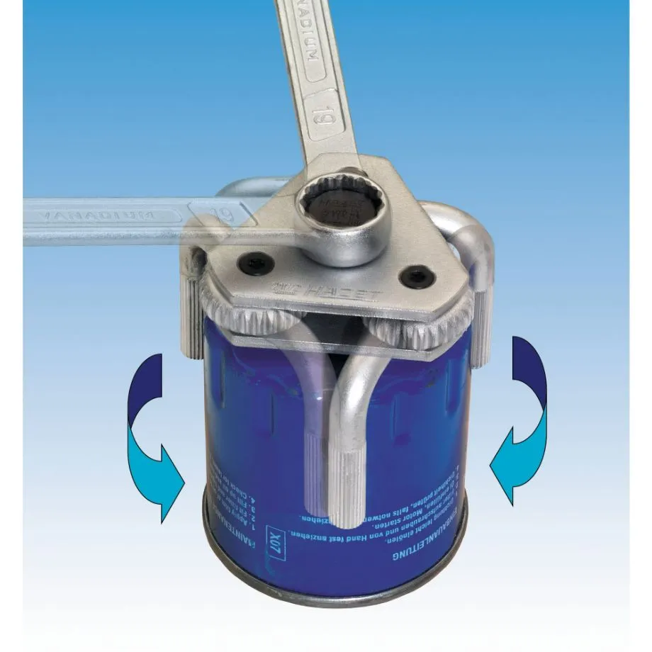 HAZET 2172 OLIEFILTERSLEUTEL  65115MM