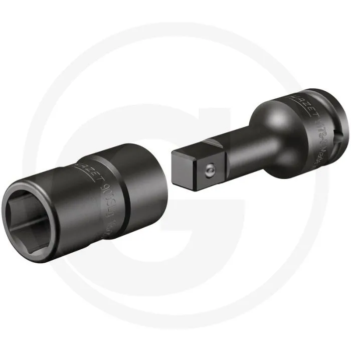 HAZET KRAFT  STECKSCHLüSSELEINSATZ  SATZ, VIERKANT 12,5 MM (1/2"), AUßENSECHSKANTTRACTIONSPROFIL