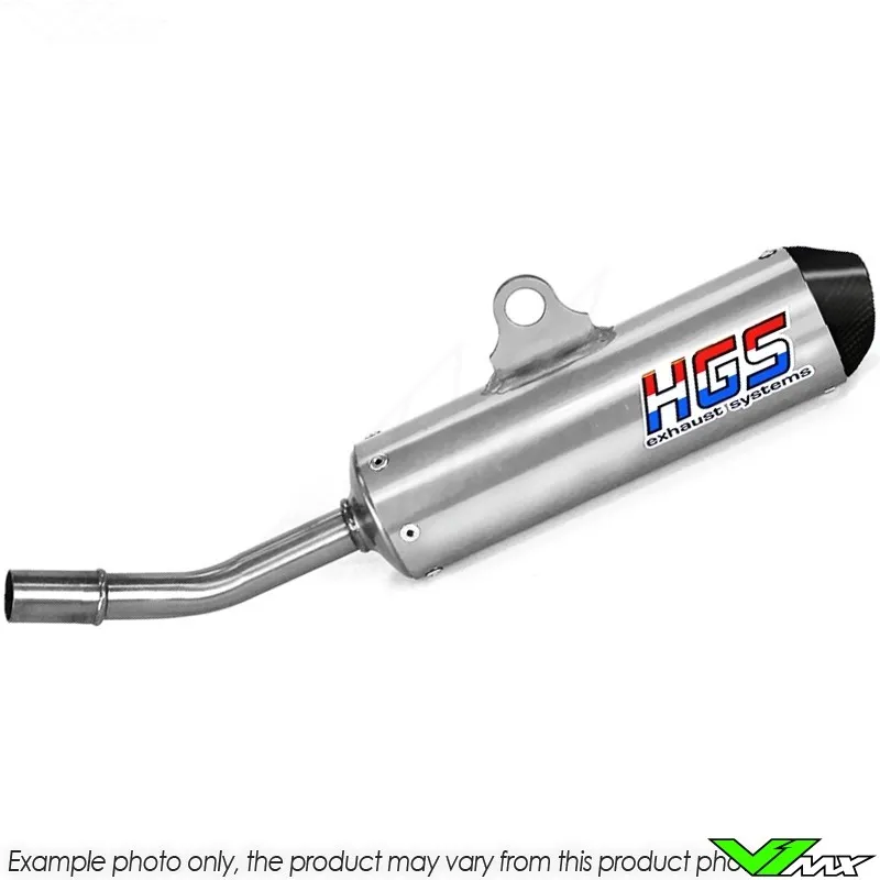 HGS UITLAAT DEMPER CARBON  GASGAS MC125 HUSQVARNA TC125 KTM 125SX