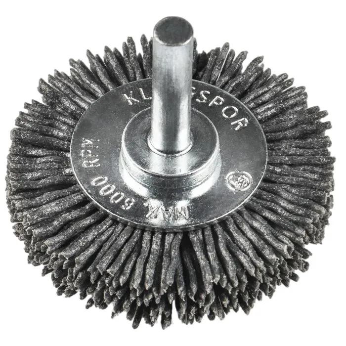 KLINGSPOR  BRS 600 P  NYLON DRAADBORSTEL  70MM  K 320