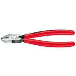 KNIPEX Zijsnijtang gepolijst/kunststof 140 mm