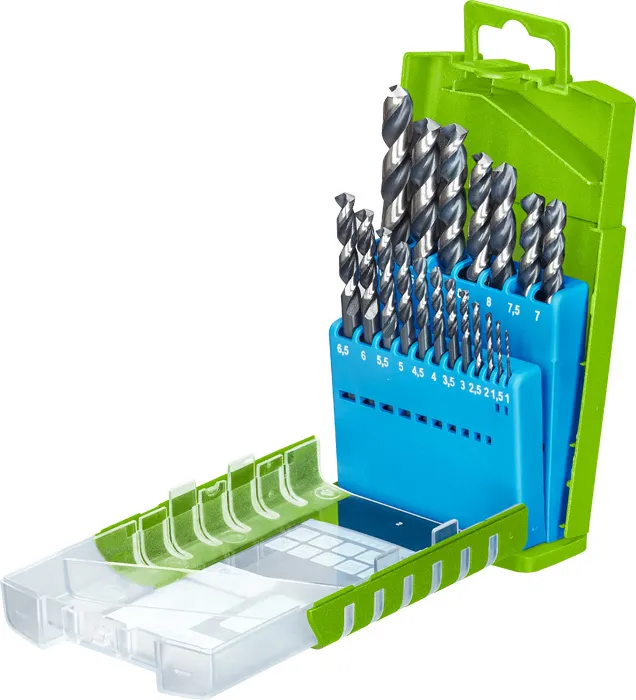 KWB HINOX HSS METAALBOREN SET 19DELIG