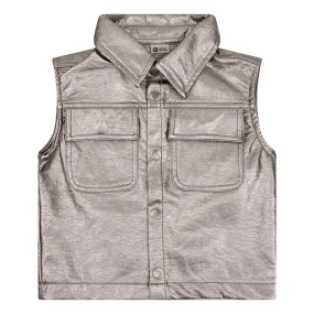 Metallic Gilet D7G-W24-1005 Phantom