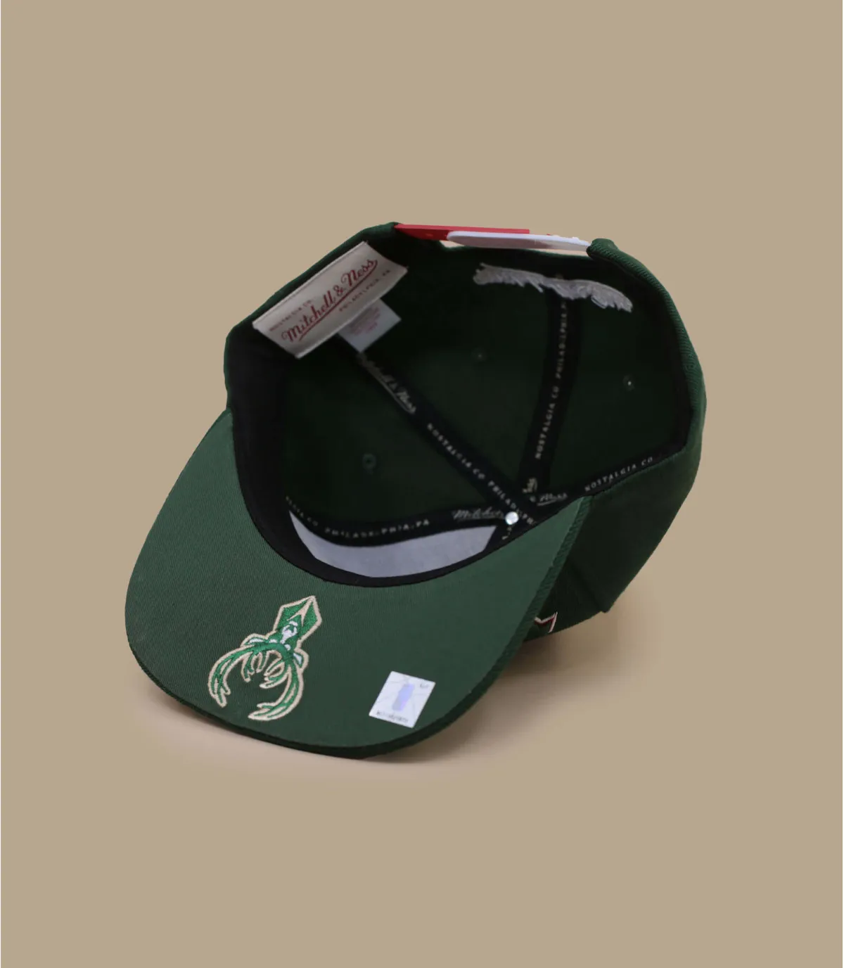 Milwaukee bucks snapback pet groen 13 Draft Snapback Cap Milwaukee Bucks