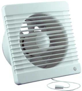 Nedco badkamer-/toiletventilator MV 125 met trekkoord