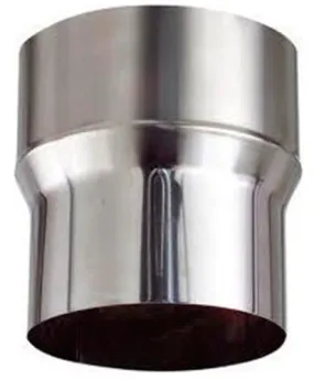 Nedco EW RVS verloopstuk 199 mm uitw. - 180 mm