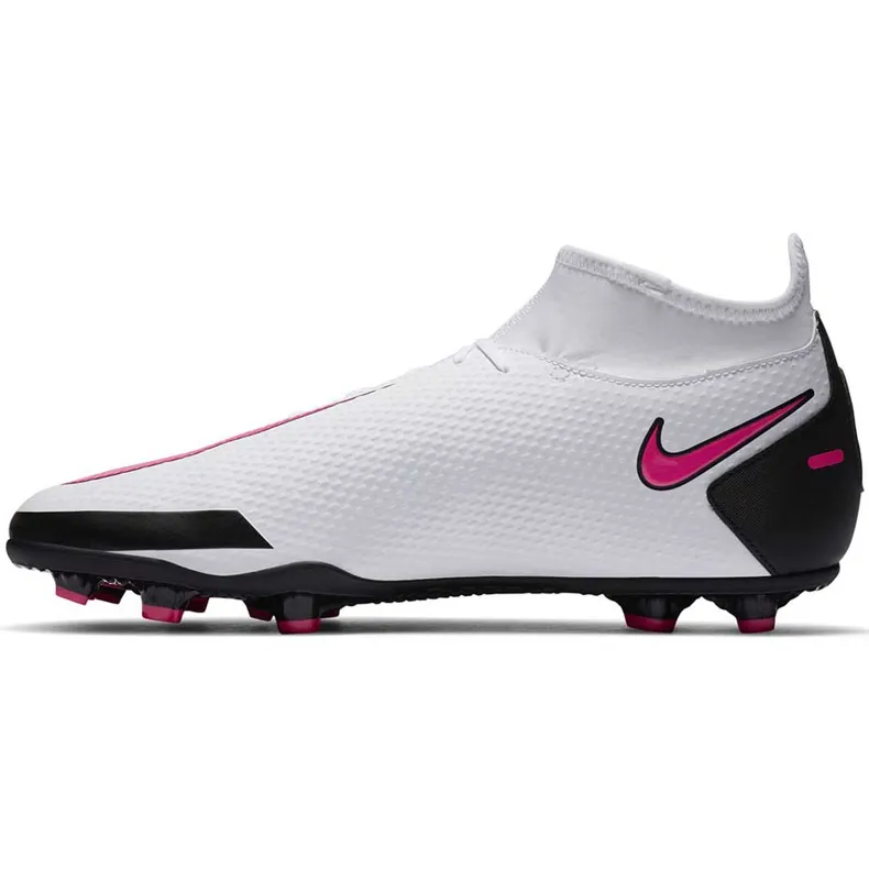 Nike Phantom Gt Club Df FG / MG CW6672 160 voetbalschoenen wit