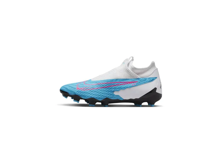Nike Phantom GX Academy Dynamic Fit MG voetbalschoenen Baltic Blue/Wit/Laser Blue/Pink Blast heren