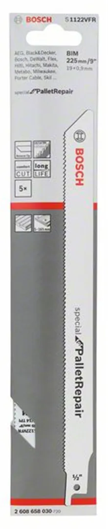 Reciprozaagblad S 1122 VFR Bosch 2608658030