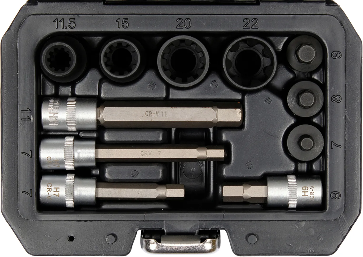 REMKLAUWENSET 11 STUKS. YATO YT06808