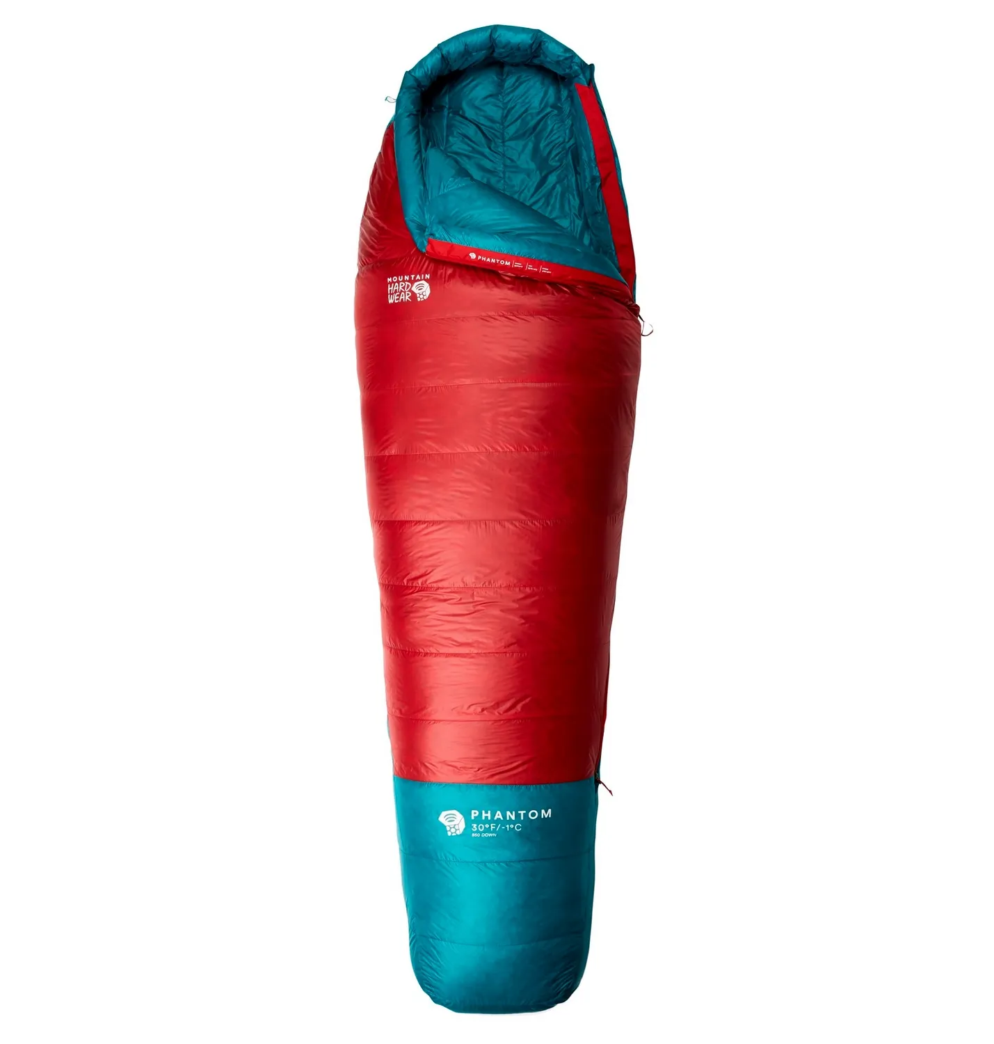 SLAAPZAK MOUNTAIN HARDWEAR PHANTOM LONG ALPINE RED LH 1