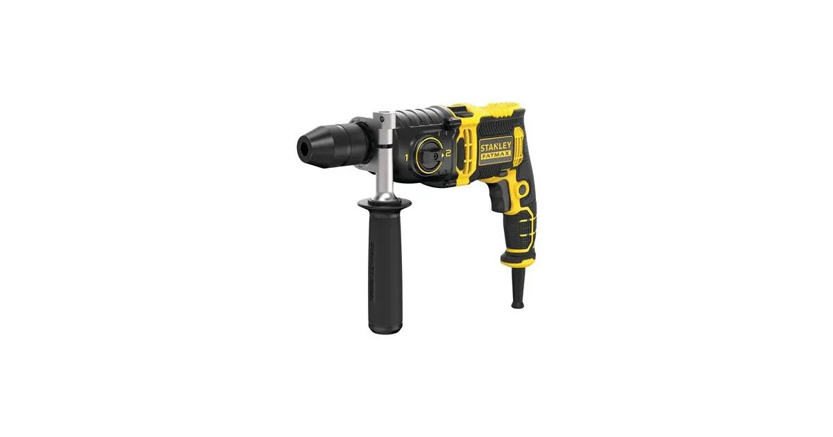 STANLEY Příklepová dvourychlostní vrtačka 850 W FMEH850K