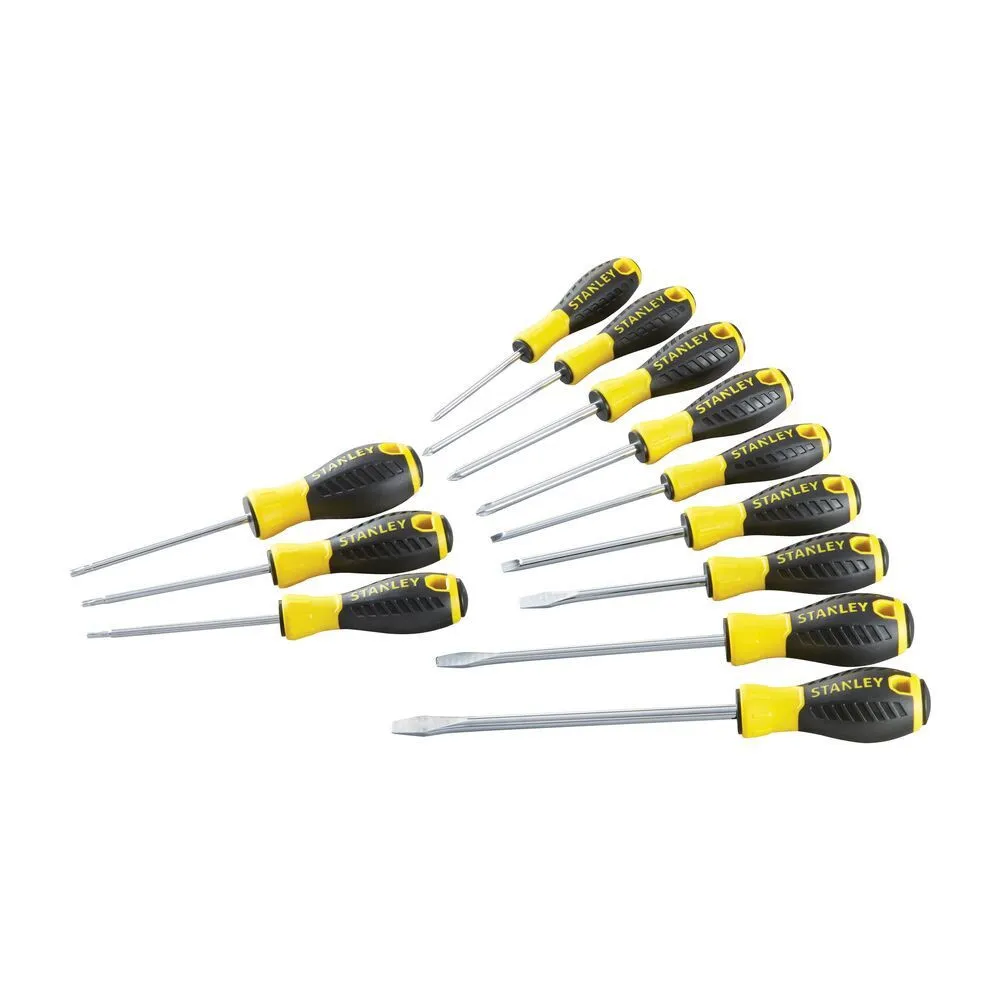 STANLEY SCHROEVENDRAAIERSET ESSENTIAL 12DELIG