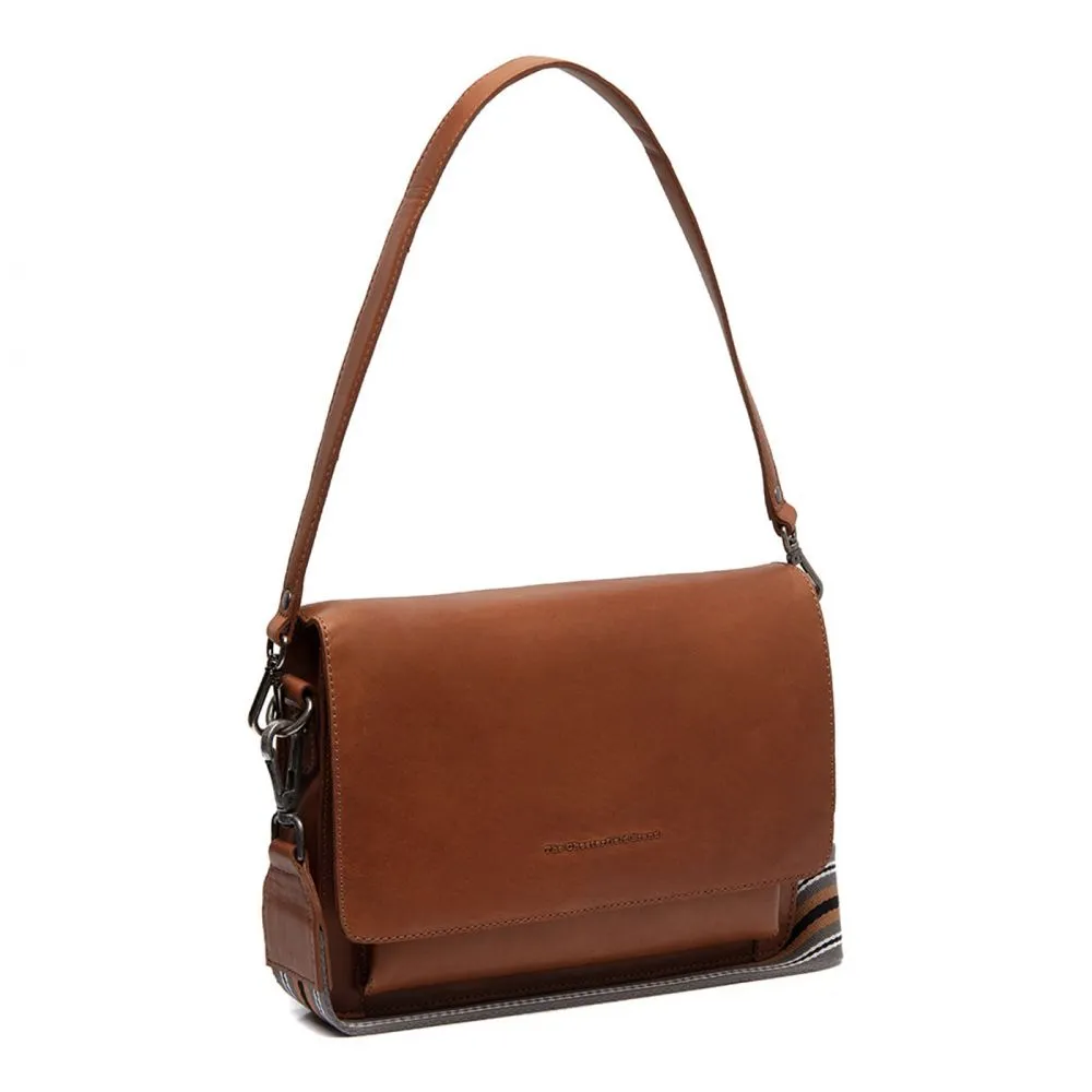 The Chesterfield Brand Aviles Cognac Leren Crossbody Tas