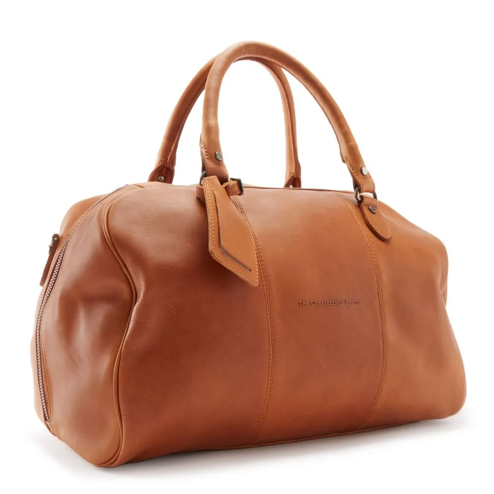 The Chesterfield Brand Liam Cognac Leather Travel bag