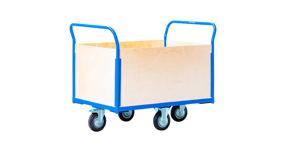 Transportwagen 360° 4 wanden 500kg MW Tools
