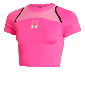 Under Armour Run Anywhere Crop Hardloopshirt Dames