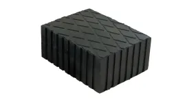 Universele rubber blok 160x120x75mm MW Tools