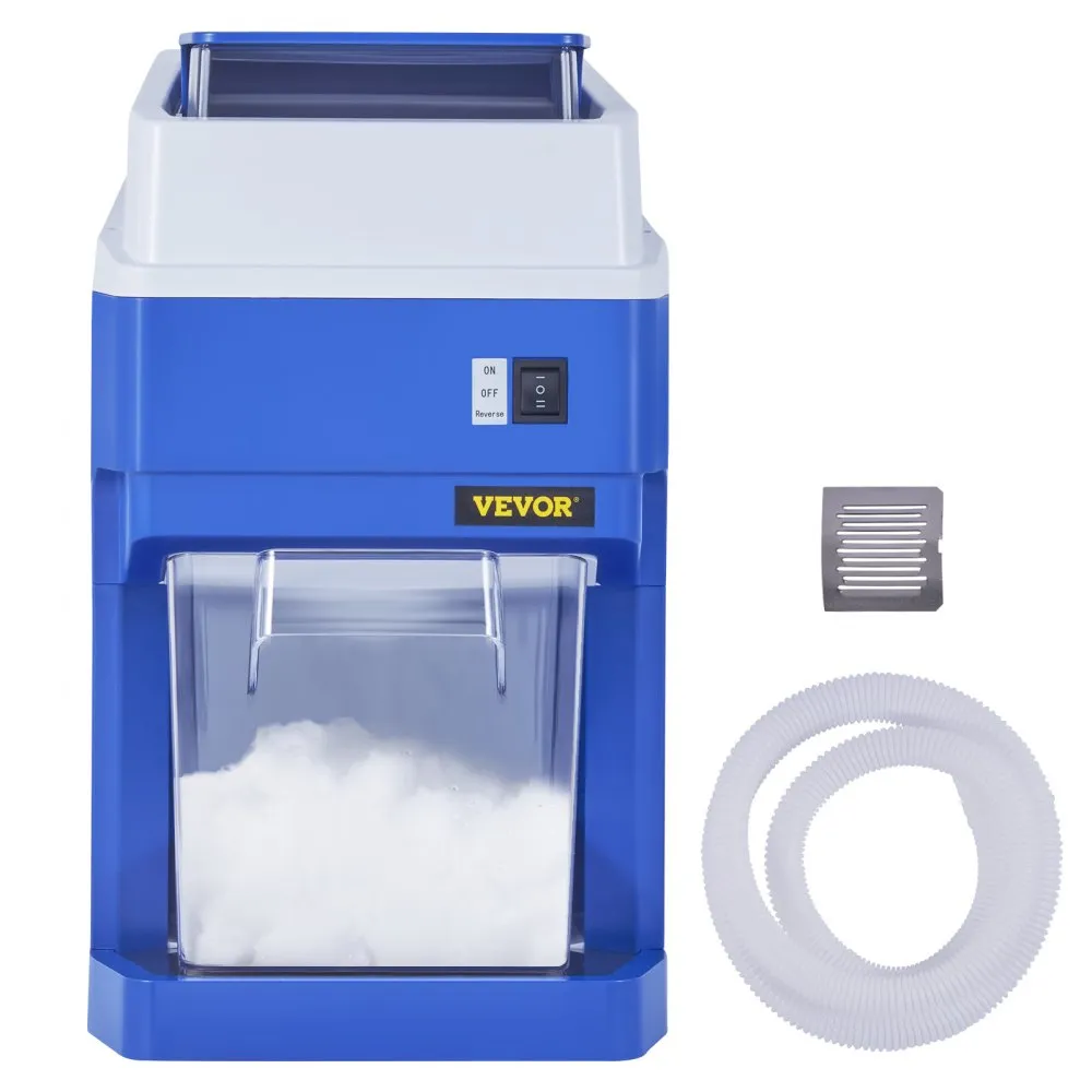 VEVOR Ijsbrekers Ice Crusher Ice Shaver Machine 120kg/h Abs Ice Crusher 650W 290x390x440mm Energiebesparende fabrikant met plast