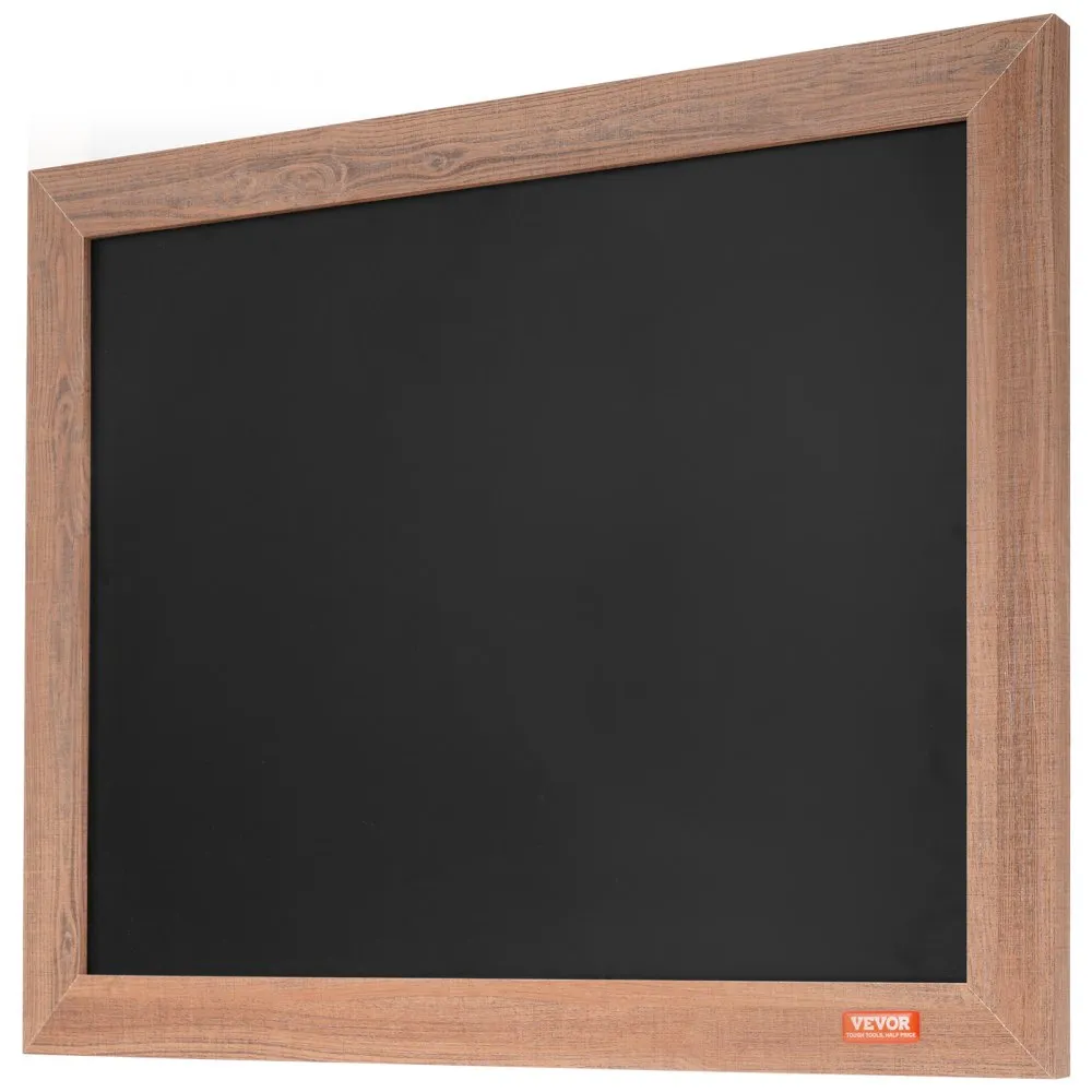 VEVOR magnetisch krijtbord met houten frame 457,2 x 609,6 m magnetisch verzamelbord 381 x 534 mm verticaal van horizontaal hange