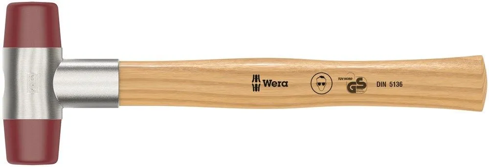 WERA 102 KUNSTSTOF HAMER URETAN KOP #4 X 36MM  000520