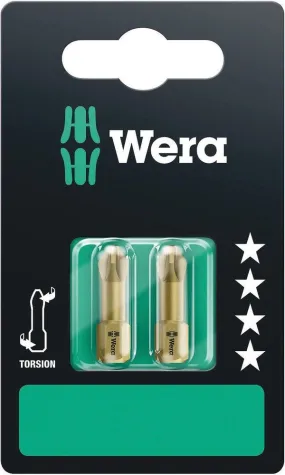WERA 855/1 TH SB BITS POZIDRIV PZ 2X25MM 2ST - 073371