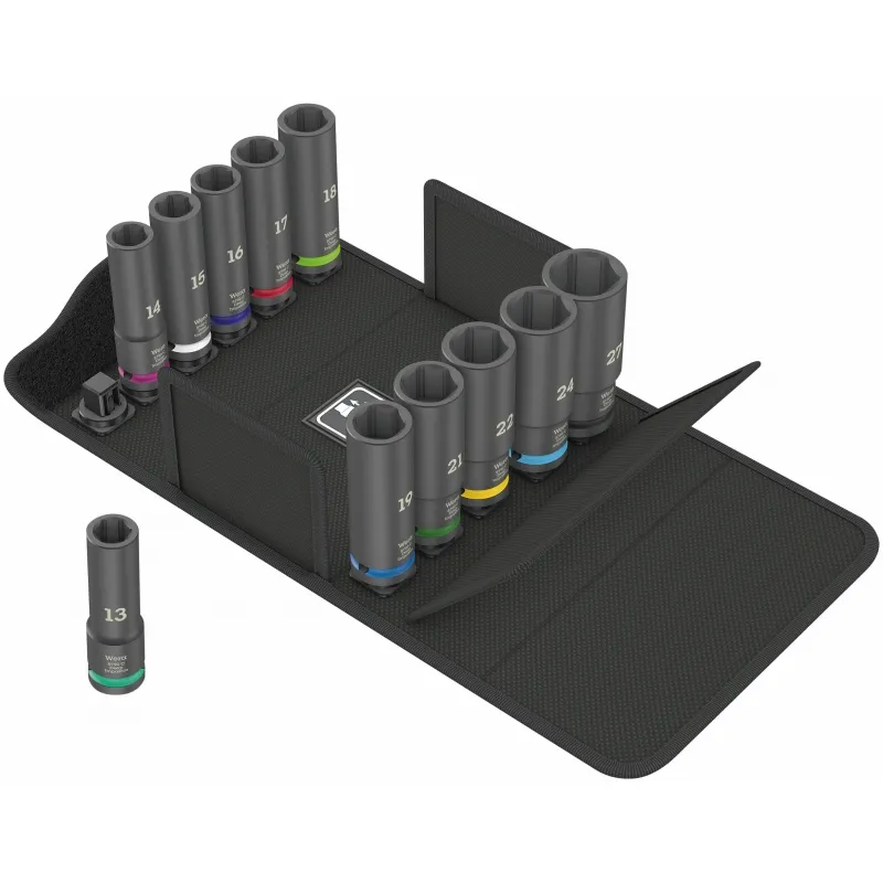 WERA 8790 C IMPAKTOR DEEP DOPPENSET, 1/2" AANDRIJVING