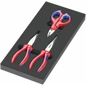 WERA 9781 Inlay met KNIPEX tangen  Set 2
