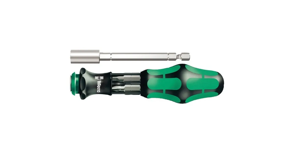 WERA KRAFTFORM KOMPAKT 28 SB BITSET (8DELIG)