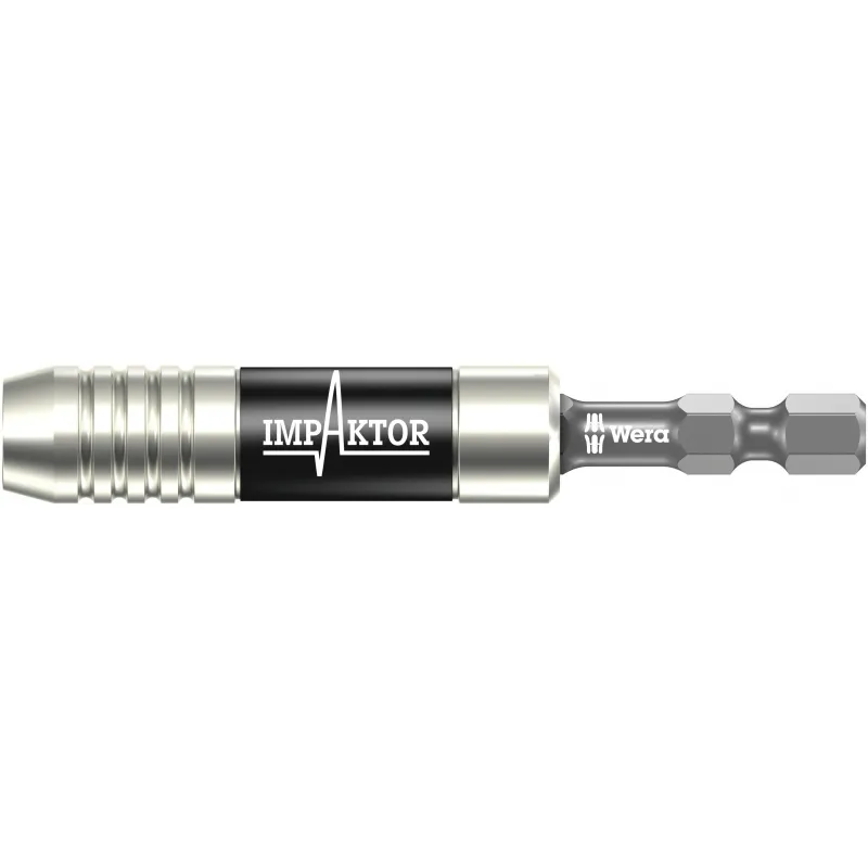 WERA Slanke Impaktor Bithouder 897/4  met spanring en magneet